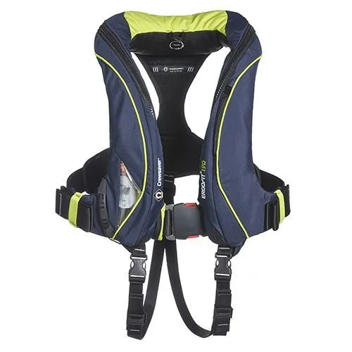 Crewsaver ErgoFit+ 190N Hammer Life Jacket - Navy/Green