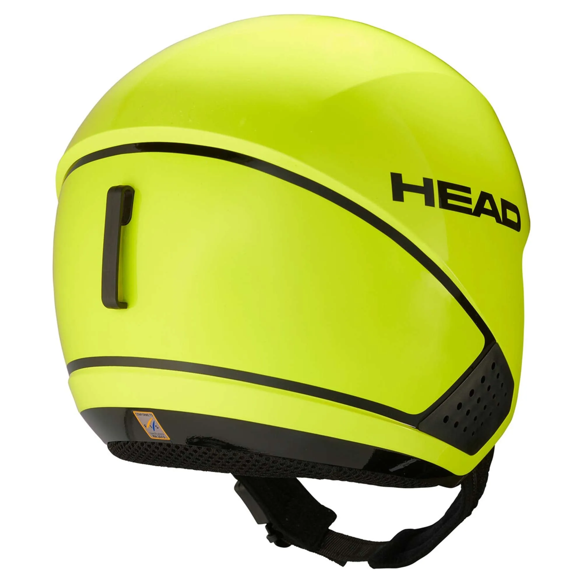 Downforce Junior Race Ski Helmet - Lime