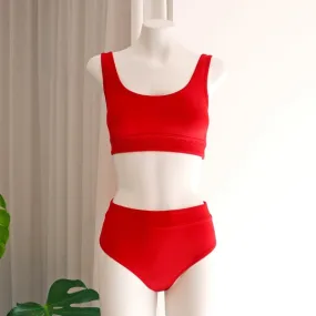 Ege Bikini Top - Redcoat