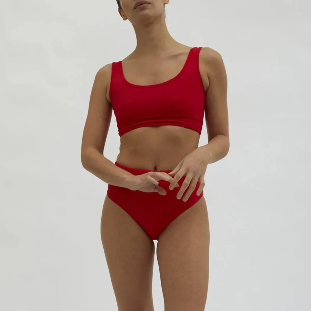 Ege Bikini Top - Redcoat