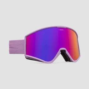 Electric Kleveland Small Snow Goggles Matte Mauve/Purple Chrome