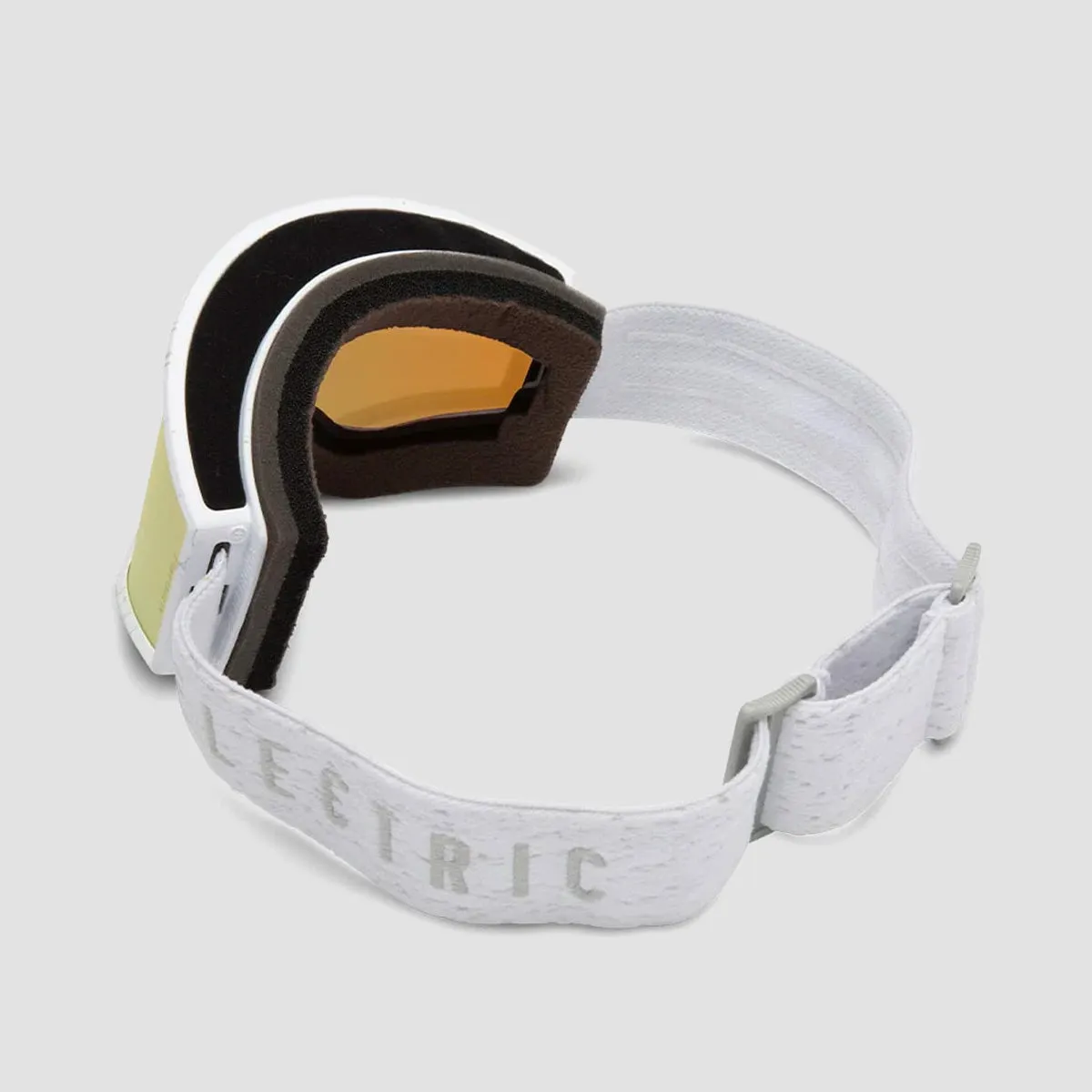 Electric Kleveland Small Snow Goggles Matte Speckled White/Gold Chrome With Bonus Lense