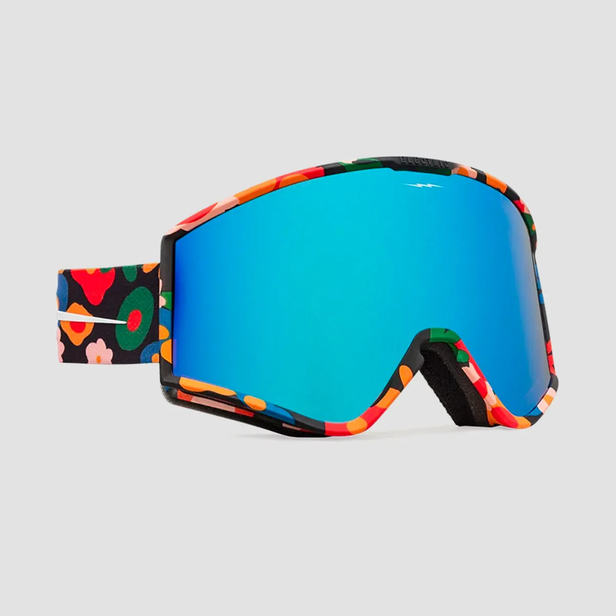 Electric Kleveland Snow Goggles Blossom/Blue Chrome