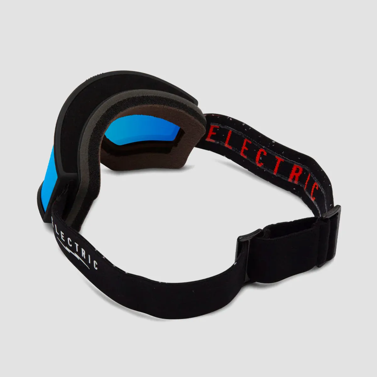 Electric Kleveland Snow Goggles Matte Black/Blue Chrome With Bonus Lense