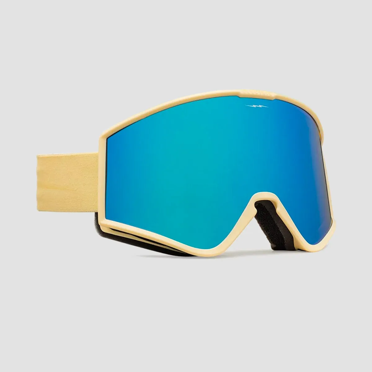 Electric Kleveland Snow Goggles Matte Pollen/Blue Chrome With Bonus Lense