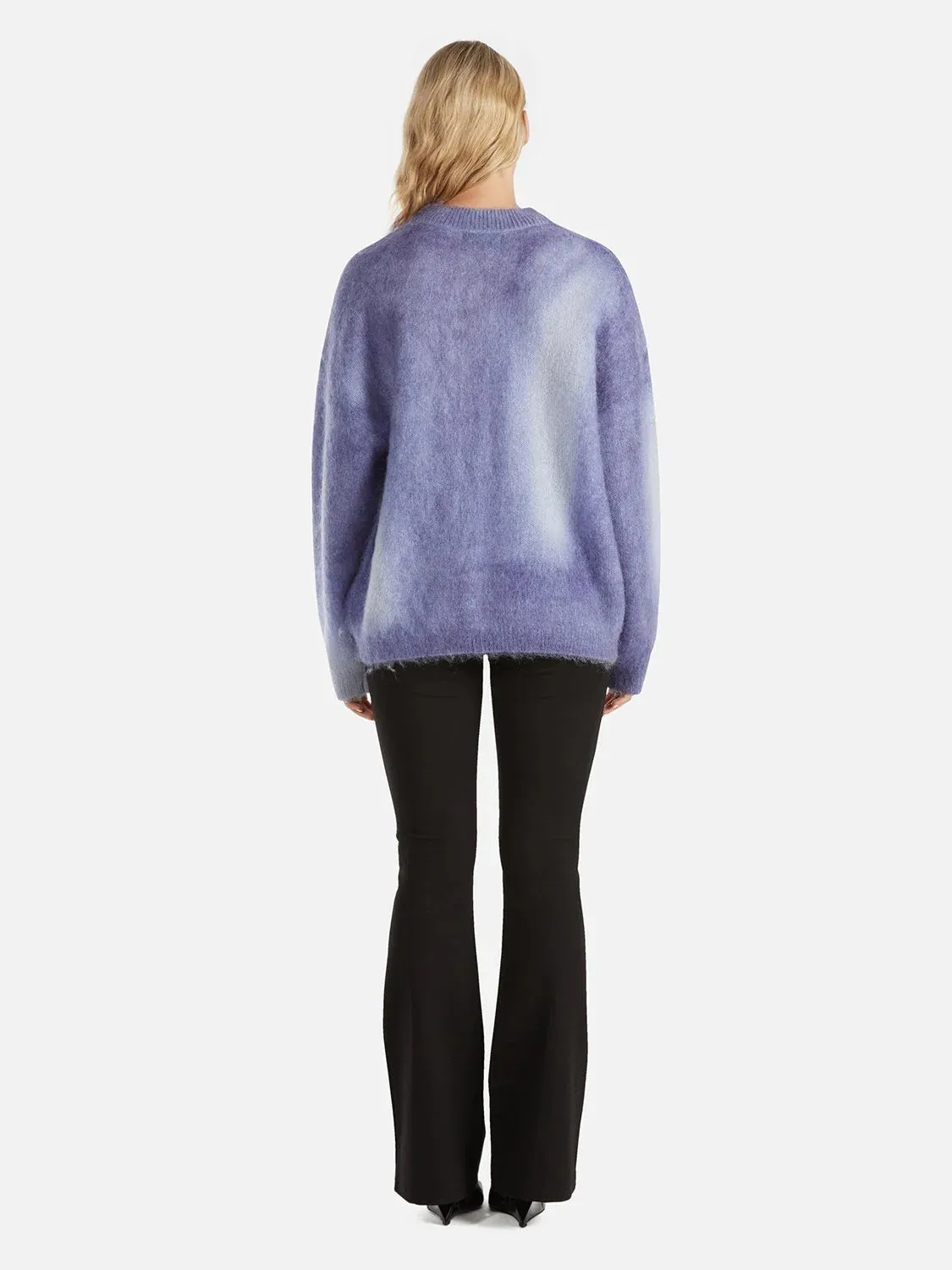 Ena Pelly      ENA PELLY - DELILAH KNIT PULLOVER (IRIS SWIRL)