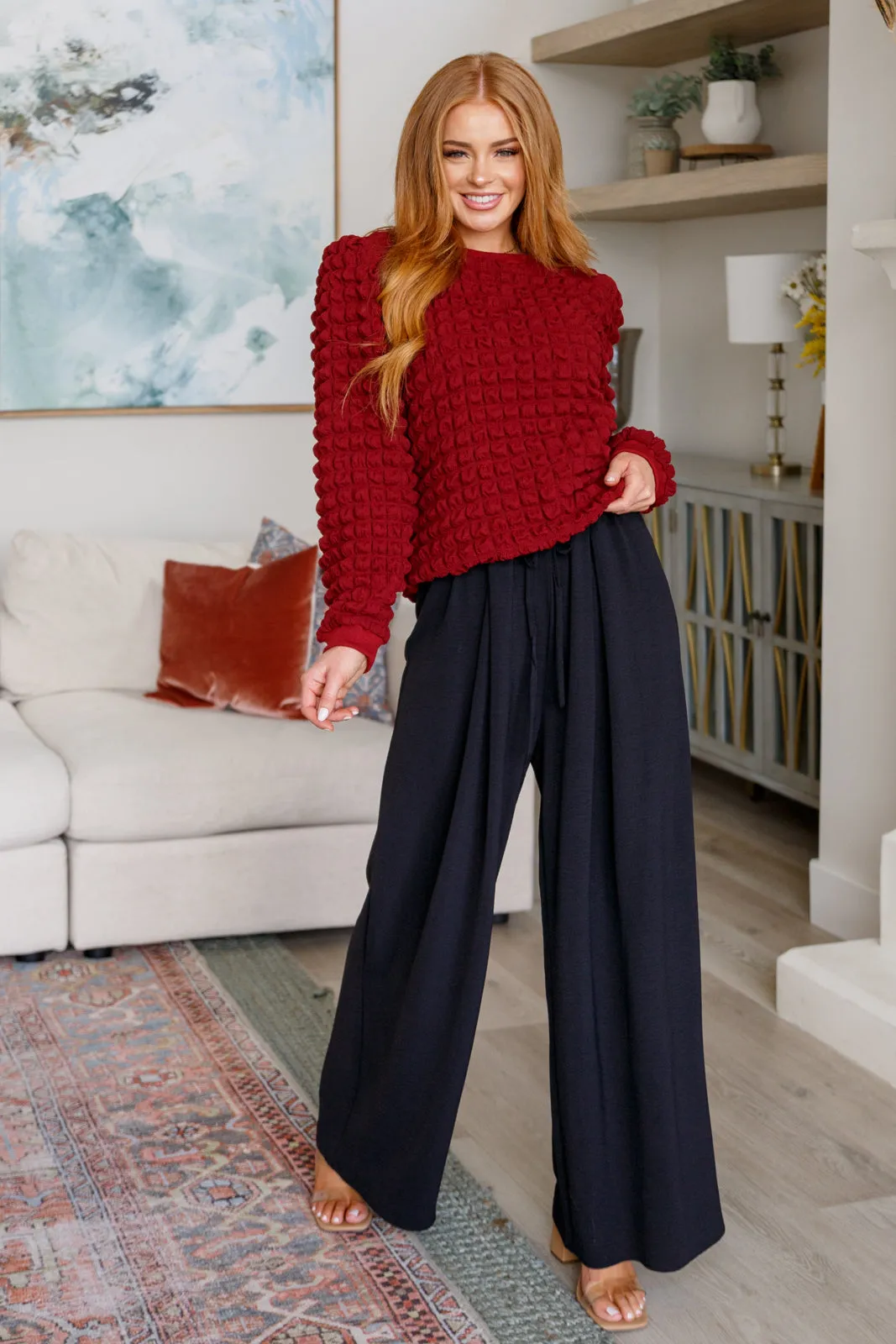 Evelyn Bubble Pullover