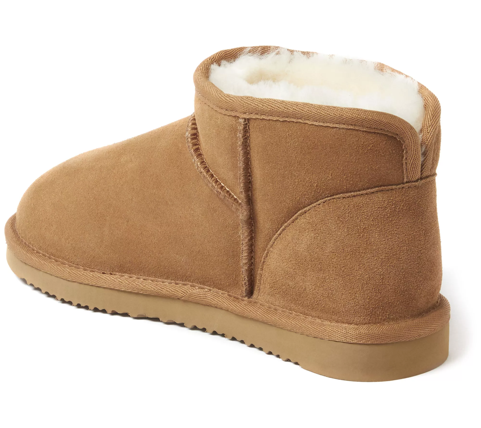 Fireside by Dearfoams Women's Shearling Ankle Mini Boot