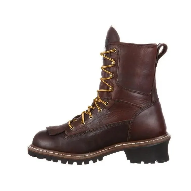 Georgia Boot  Steel Toe Waterproof  Logger  Work Boot G7313