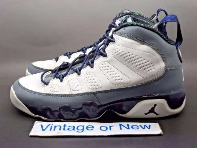 Girls Nike Air Jordan IX 9 Imperial Purple Retro GS 2012...