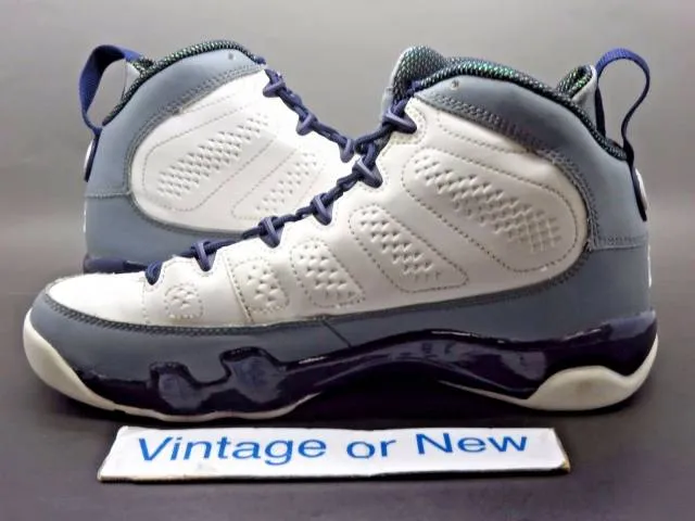 Girls Nike Air Jordan IX 9 Imperial Purple Retro GS 2012...