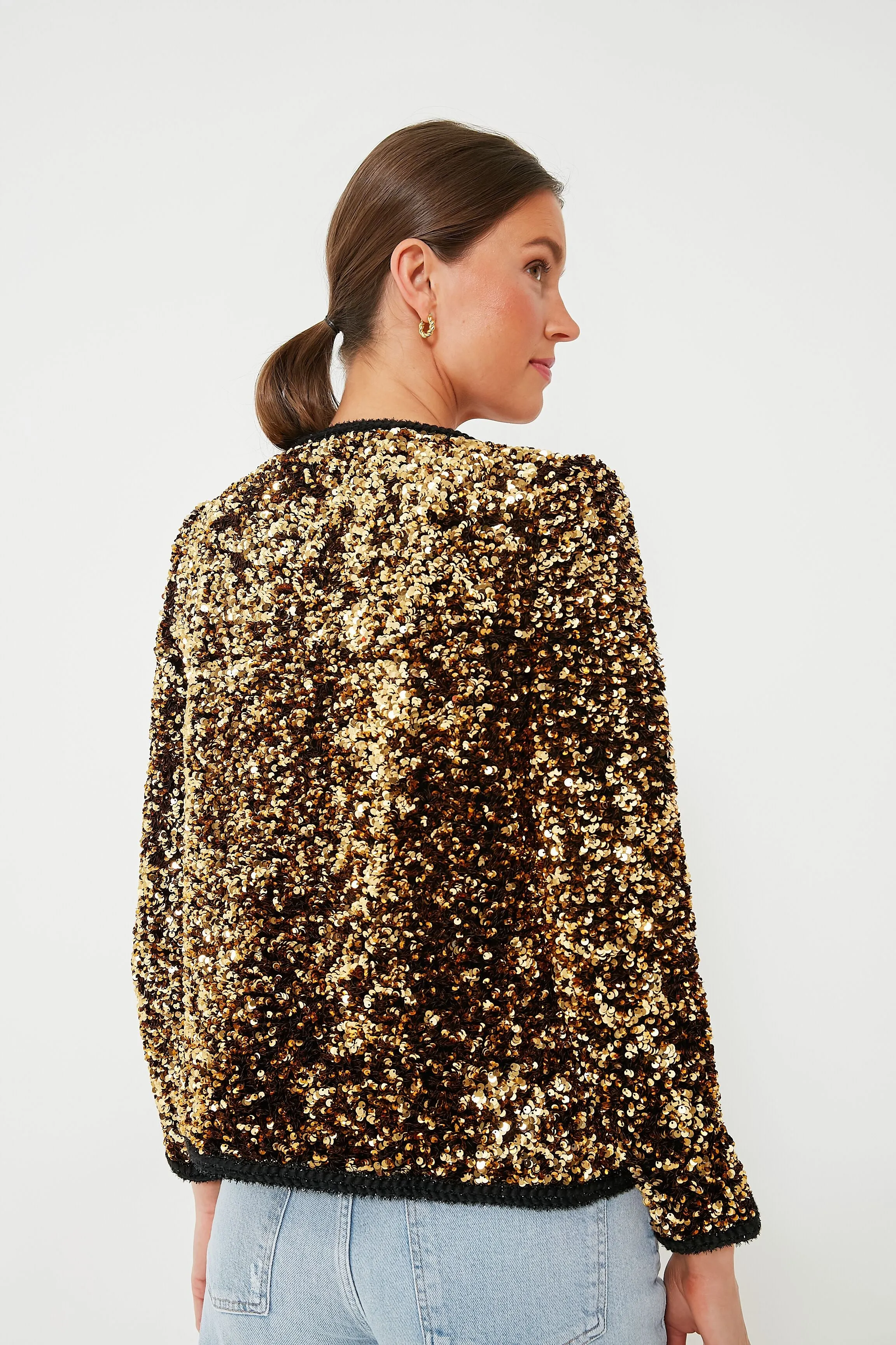 Gold Sequin Jacket