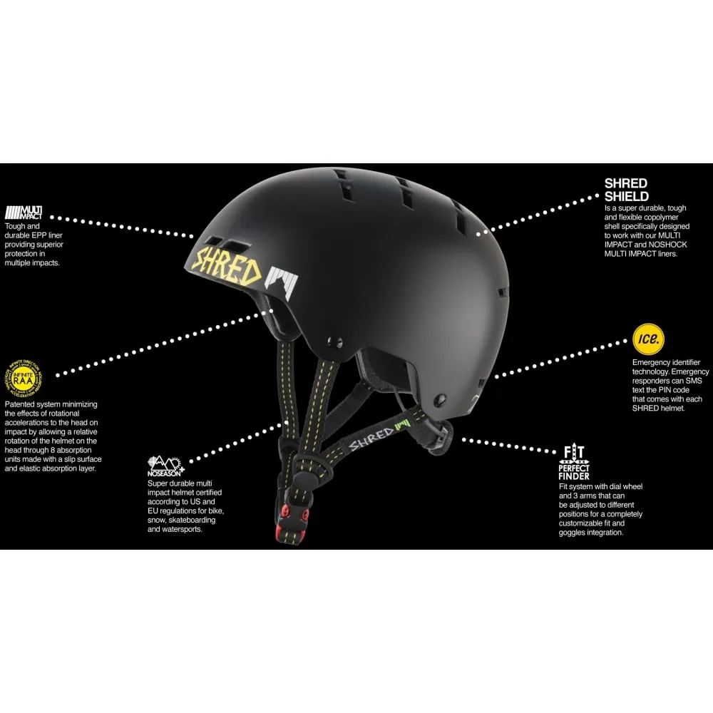 Helmet Bumper Light Ski Helmet - Walnuts Black