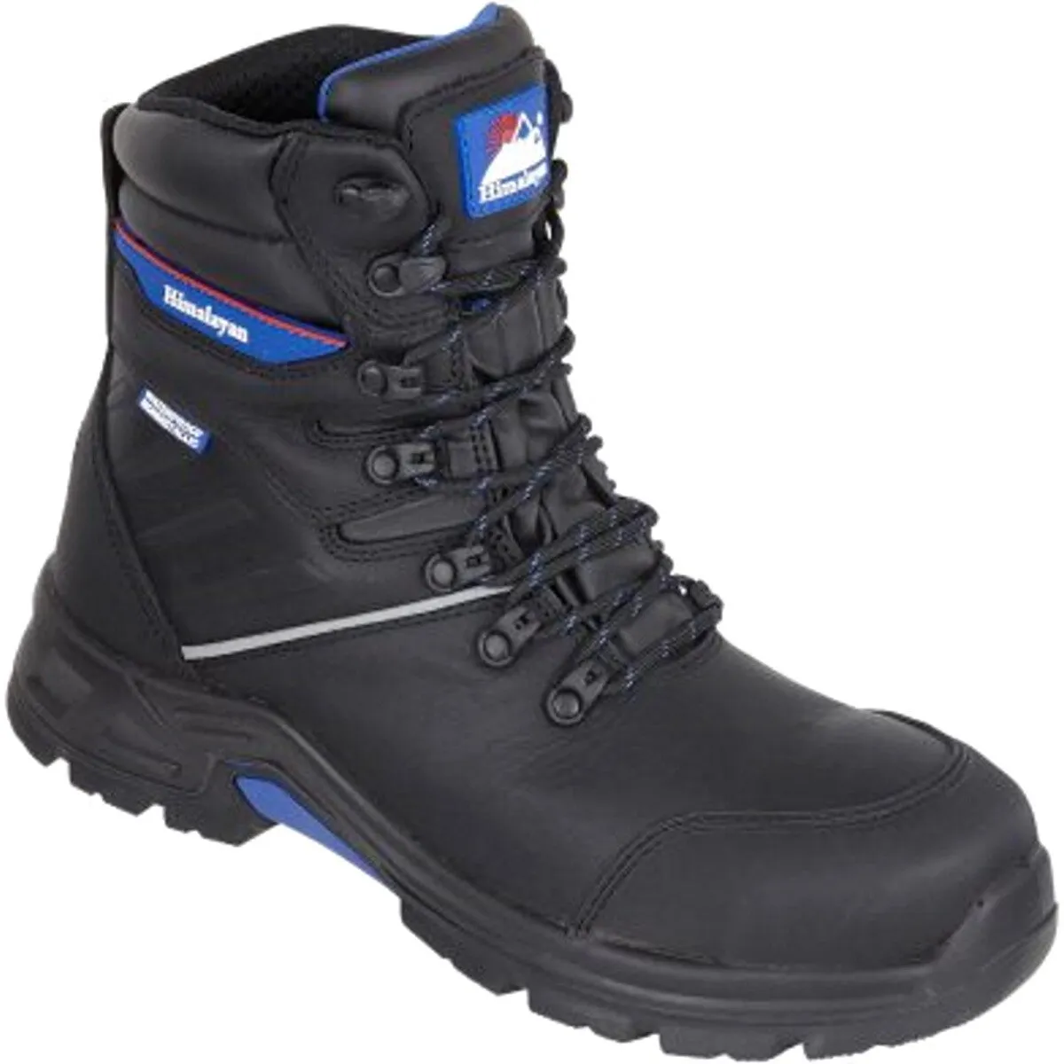 Himalayan StormHi Leather Waterproof Safety Boot Metal Free S3 SRC