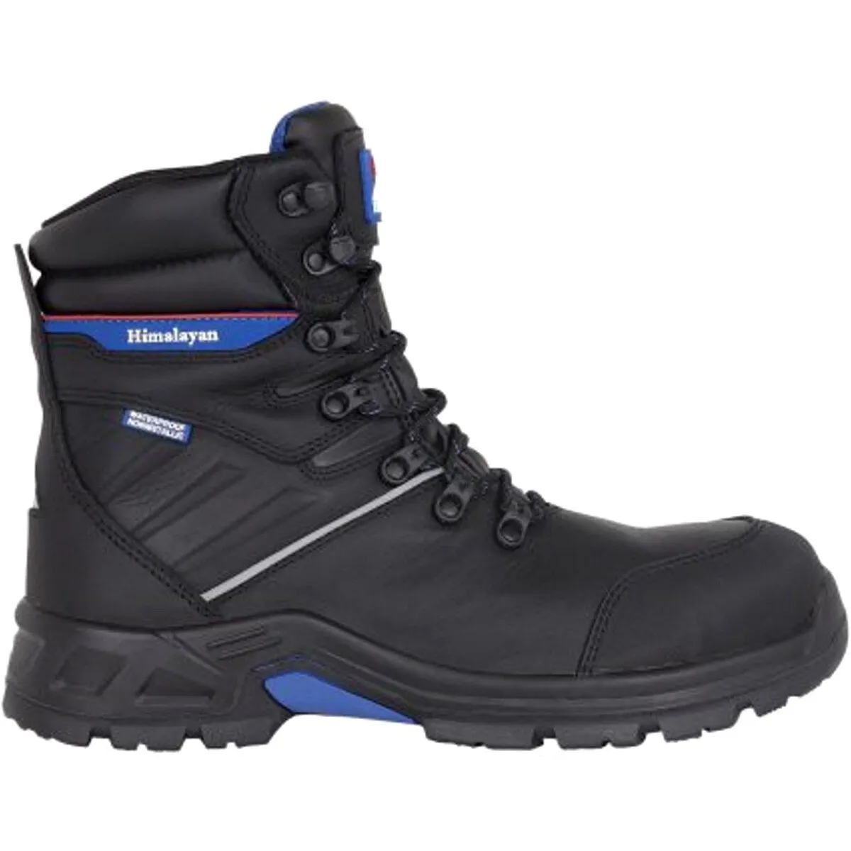 Himalayan StormHi Leather Waterproof Safety Boot Metal Free S3 SRC