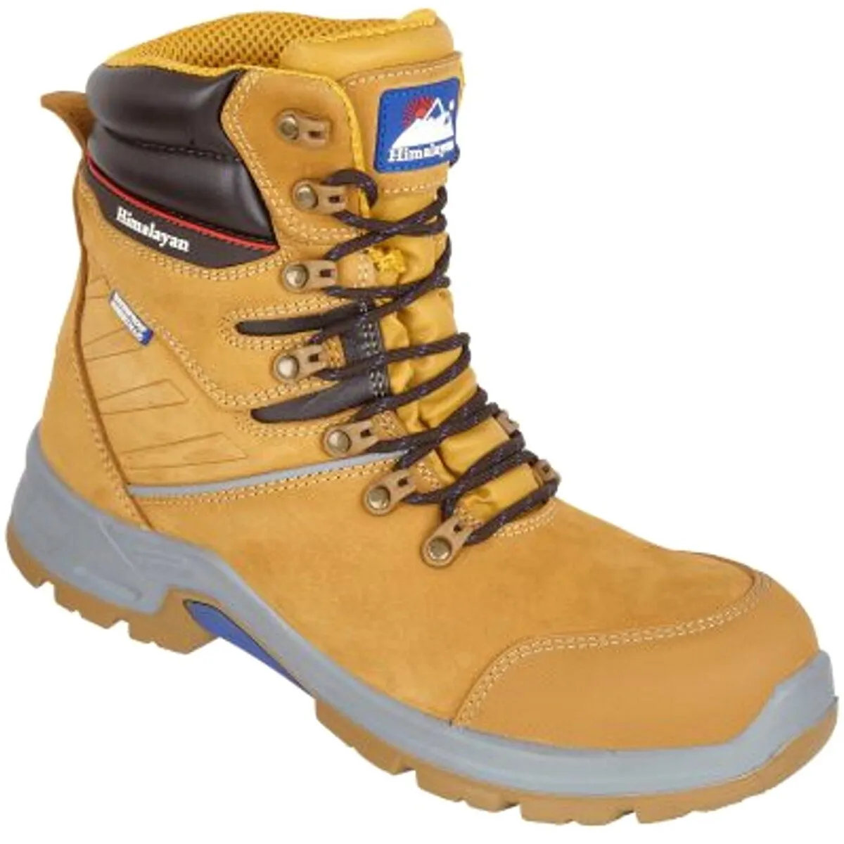 Himalayan StormHi Leather Waterproof Safety Boot Metal Free S3 SRC