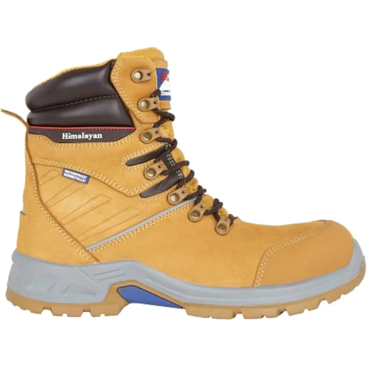 Himalayan StormHi Leather Waterproof Safety Boot Metal Free S3 SRC