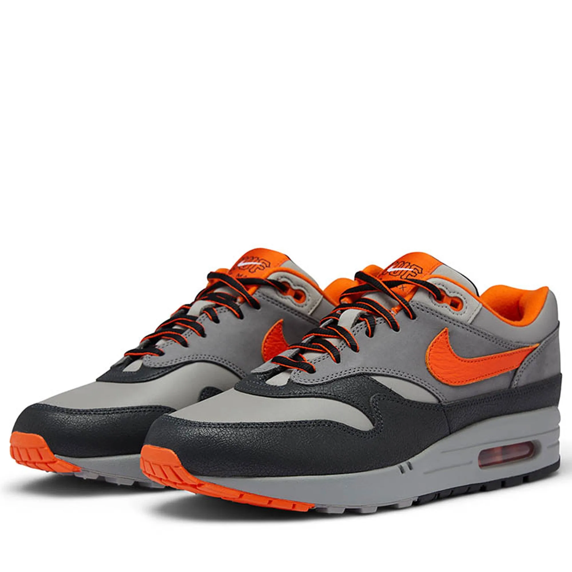 HUF x Nike Air Max 1 SP - Anthracite/Brilliant Orange