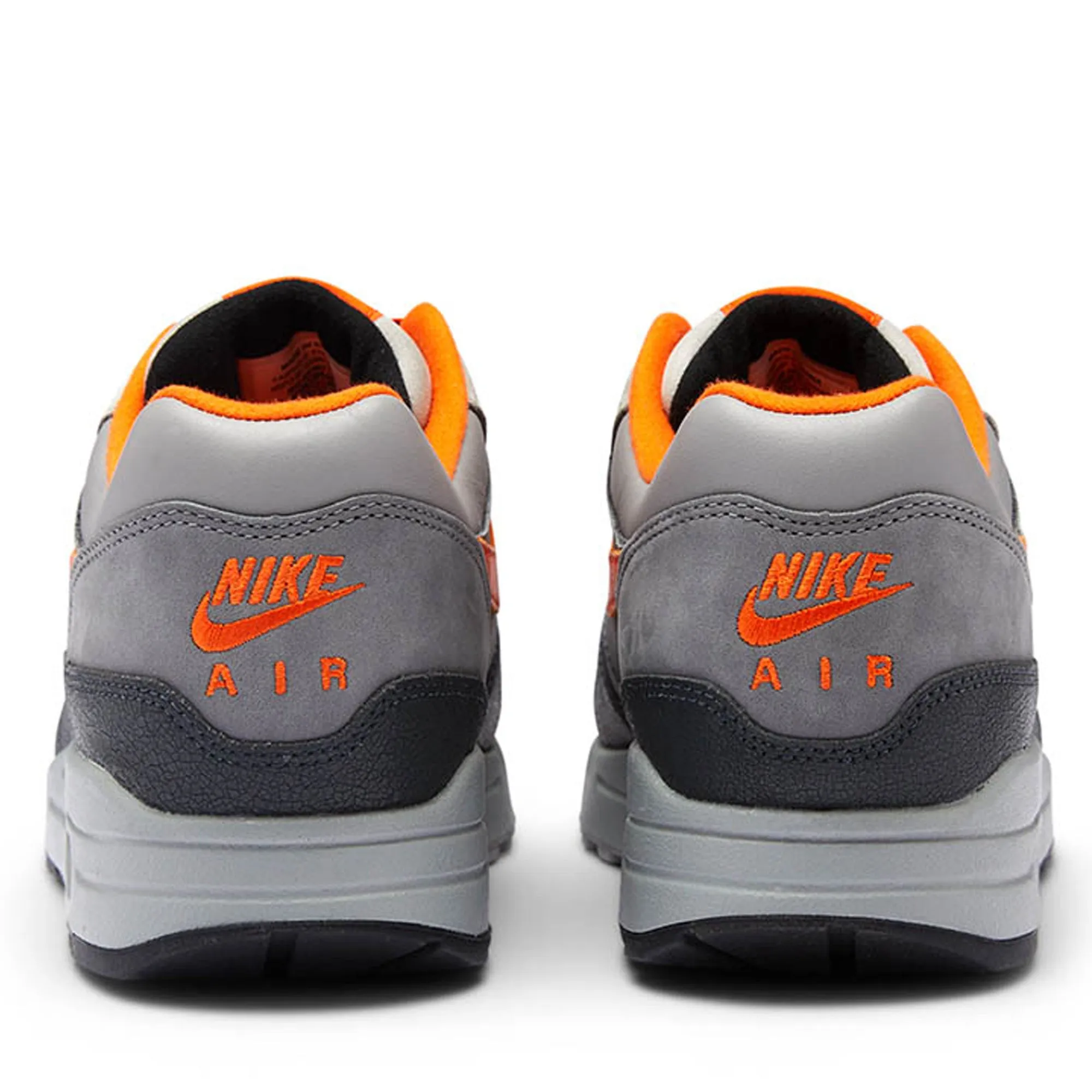 HUF x Nike Air Max 1 SP - Anthracite/Brilliant Orange