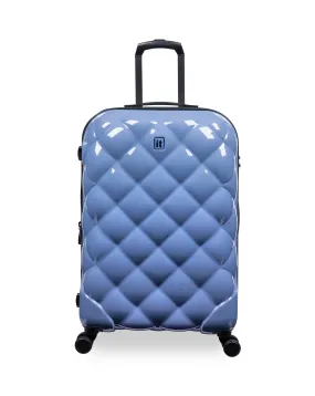 IT Luggage St Tropez Trois Elemental Blue Medium Suitcase with TSA Lock | Simply Be