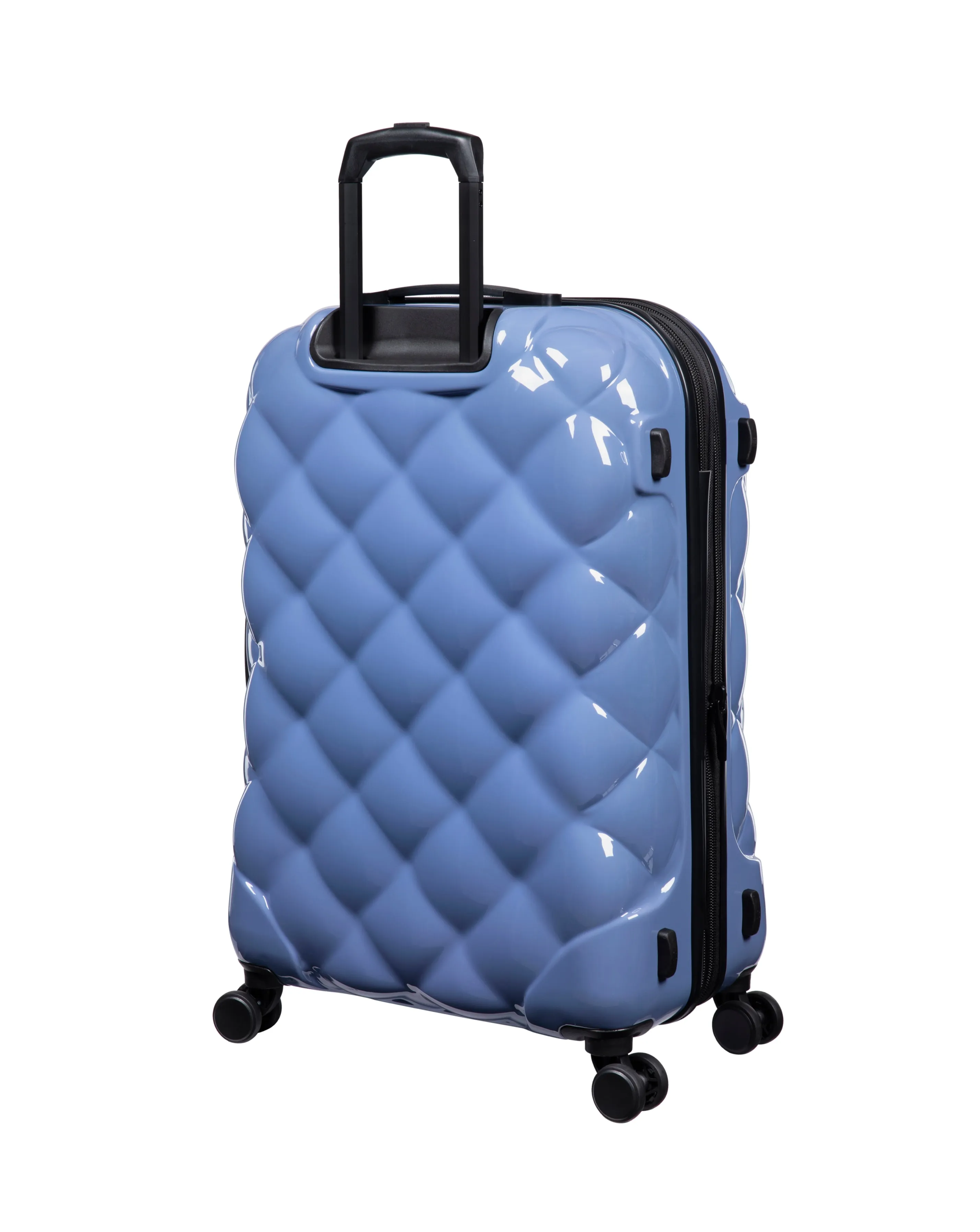 IT Luggage St Tropez Trois Elemental Blue Medium Suitcase with TSA Lock | Simply Be