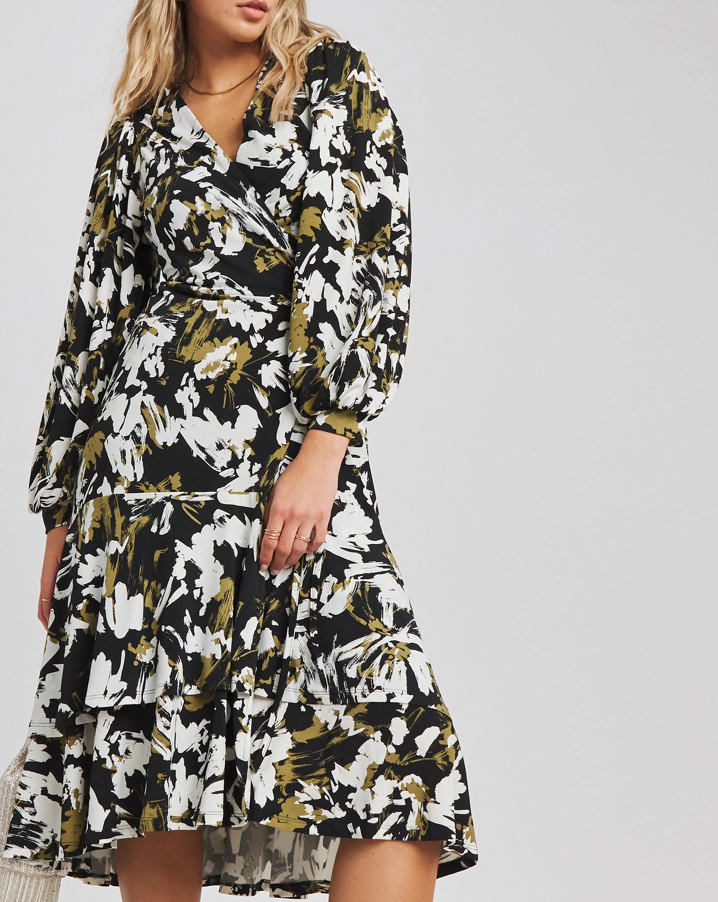 Joanna Hope Jersey Wrap Maxi Dress | Simply Be