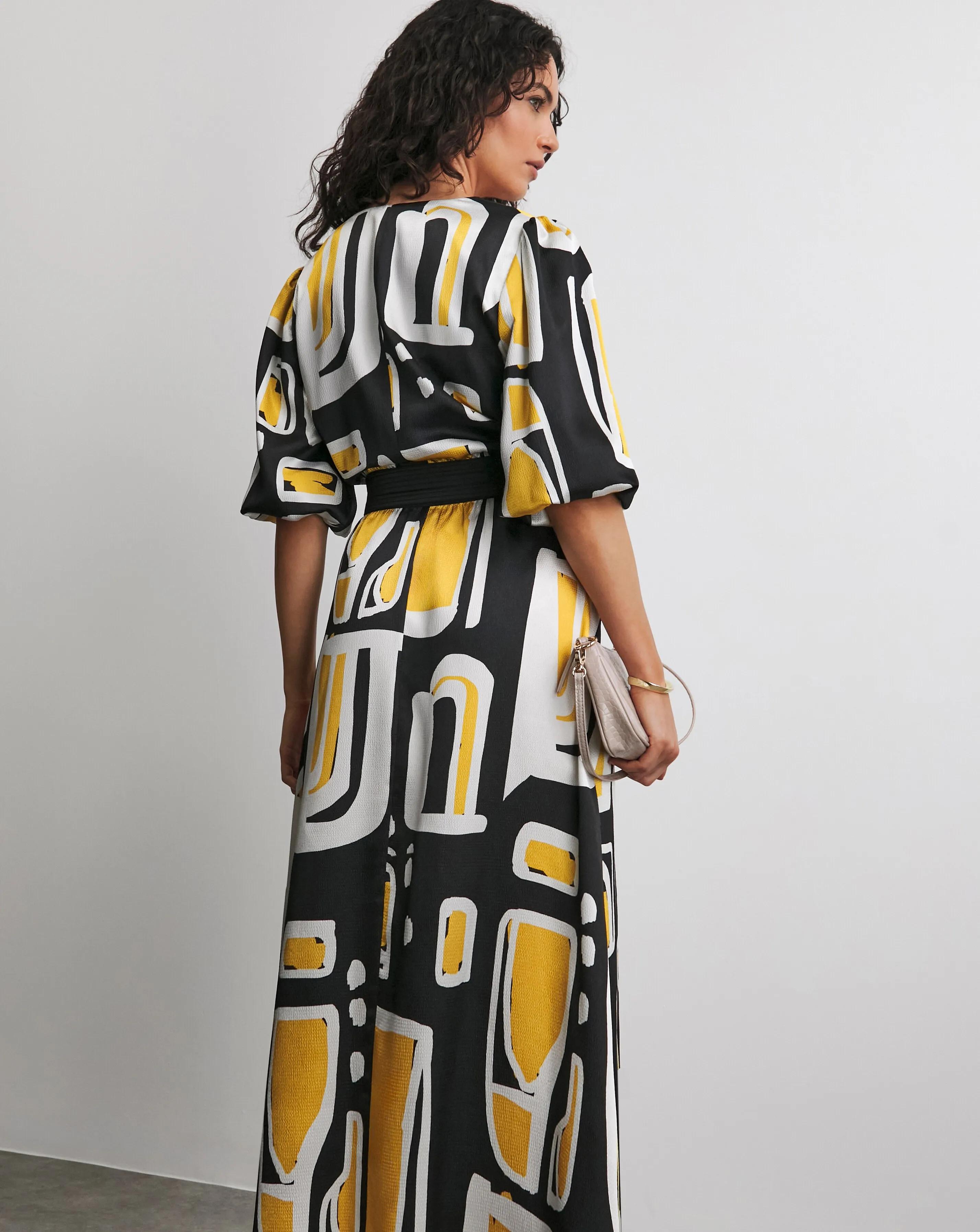 Joanna Hope Wrap Belt Dress