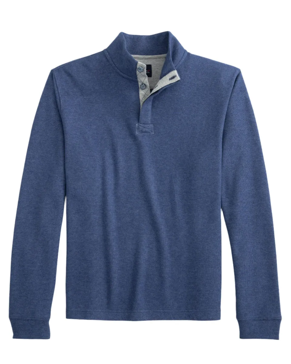 Johnnie-O Banyan Henley Pullover in Ocean