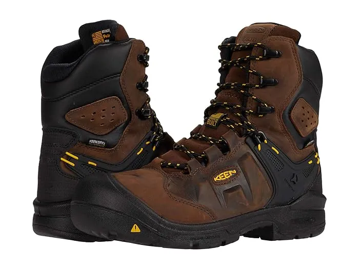 KEEN Utility Dover 8" Insulated Waterproof Boot (Carbon-fiber Toe)