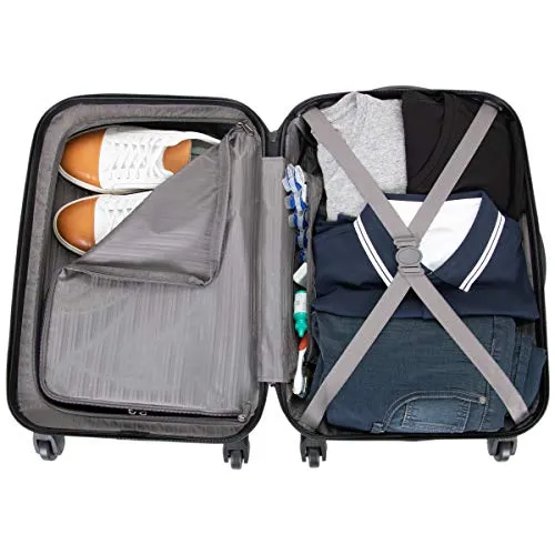 Kenneth Cole Reaction Out Of Bounds 2-Piece Hardside 4-wheel Spinner Luggage Set: 20