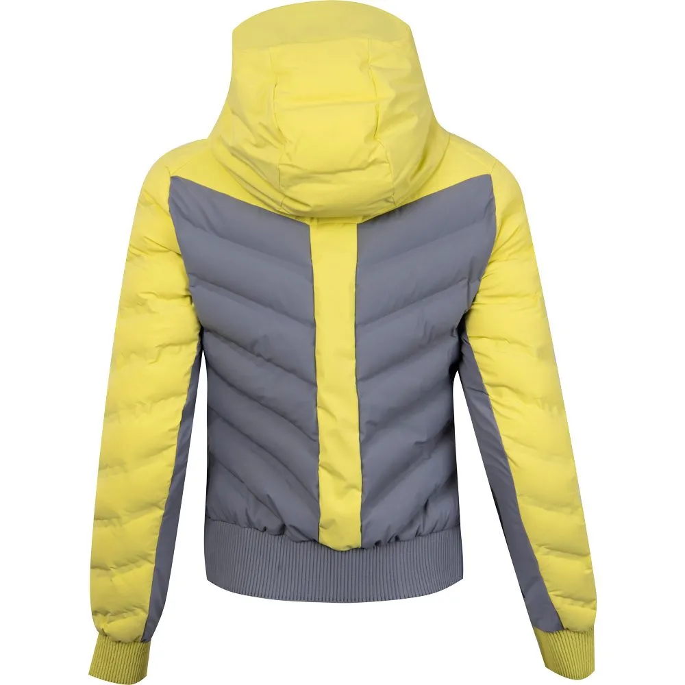 KJUS - Balance Ski Jacket Women sage grey lunar yellow