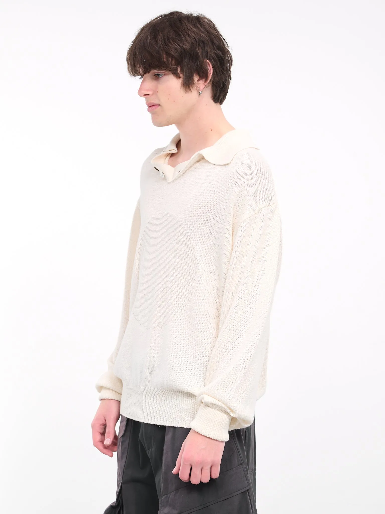 Knitted Sun Pullover (TO15-OFF-WHITE)