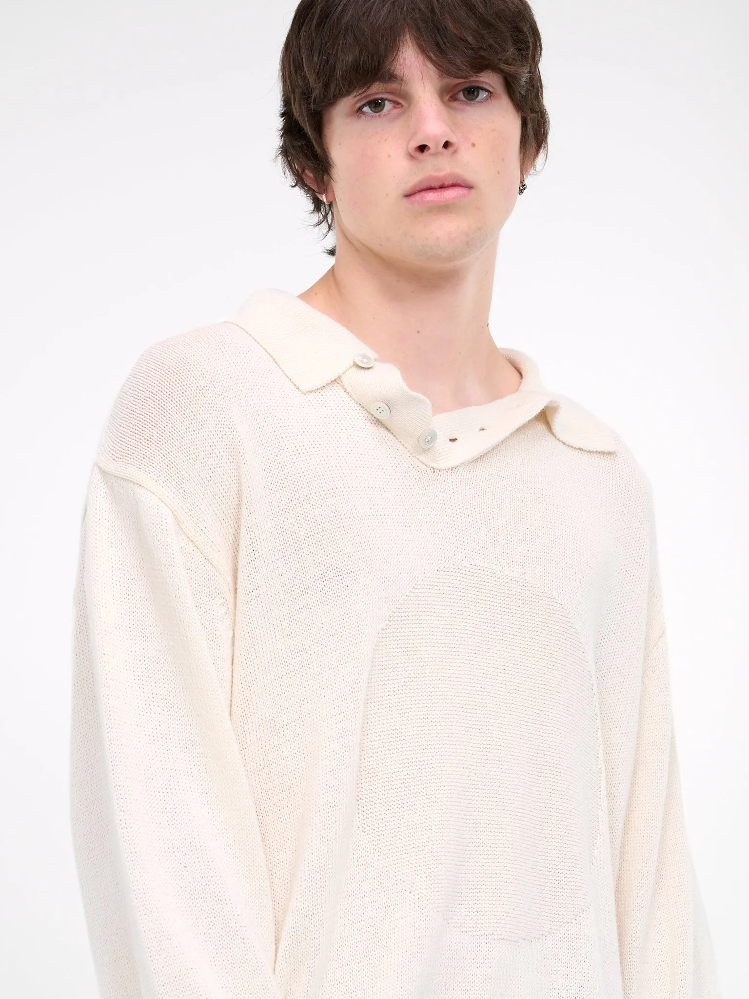 Knitted Sun Pullover (TO15-OFF-WHITE)