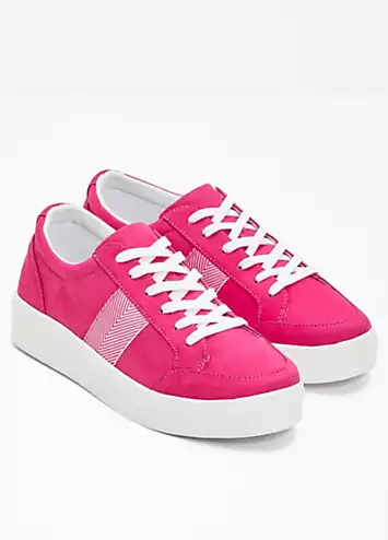 Lace-Up Retro Trainers by bonprix | Look Again