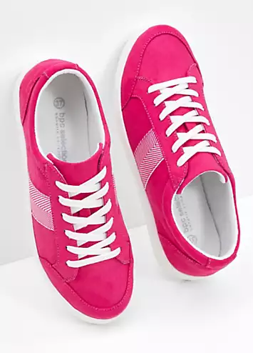 Lace-Up Retro Trainers by bonprix | Look Again