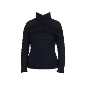 LADIES QUILTED JACKET FASHION BY CAVALLERIA TOSCANA COL. BLUE