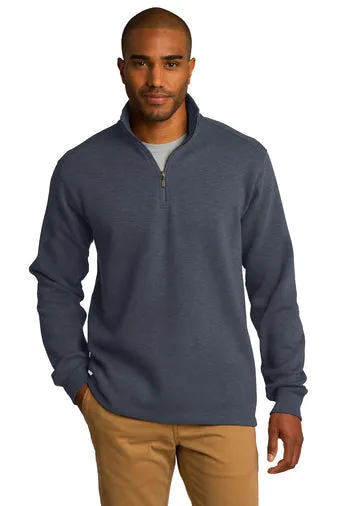 Legacy F295 Port Authority Slub Fleece 1/4-Zip Pullover