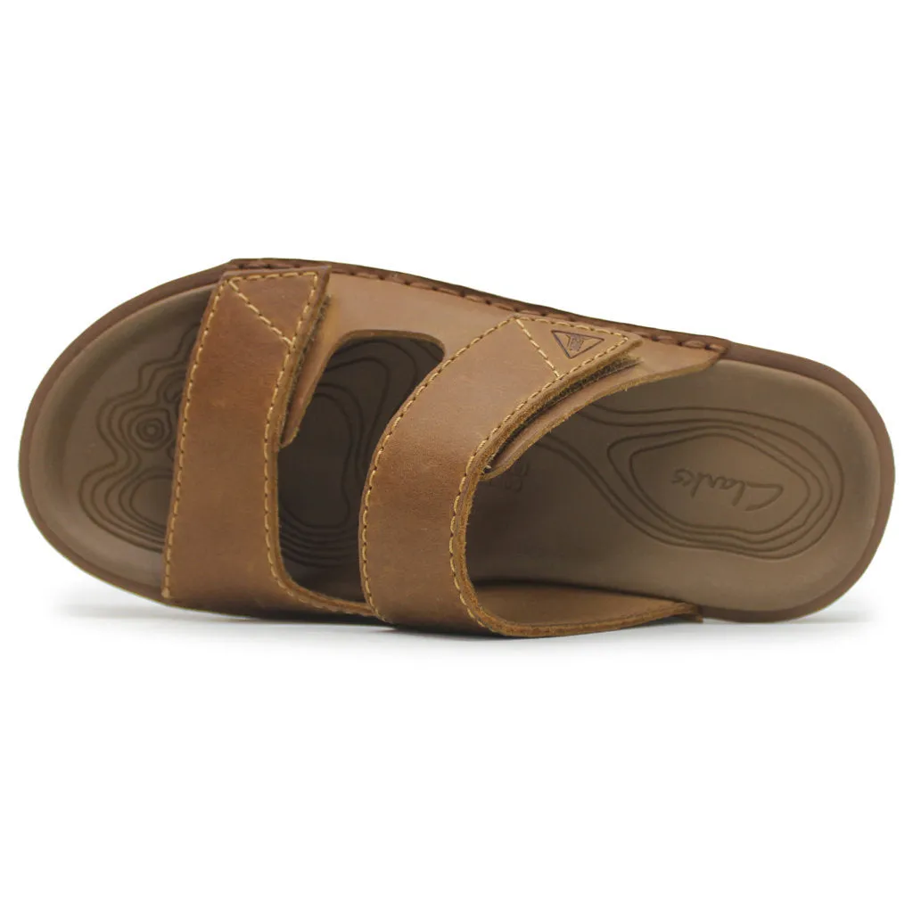 Litton Strap Leather Men's Slider Sandals