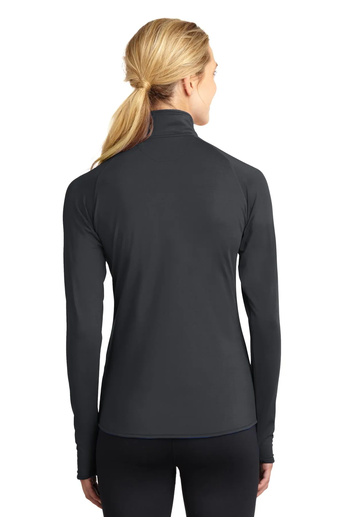 LST850 Sport Tek Ladies Sport Wick Stretch Zip Pullover  SKU: LST850