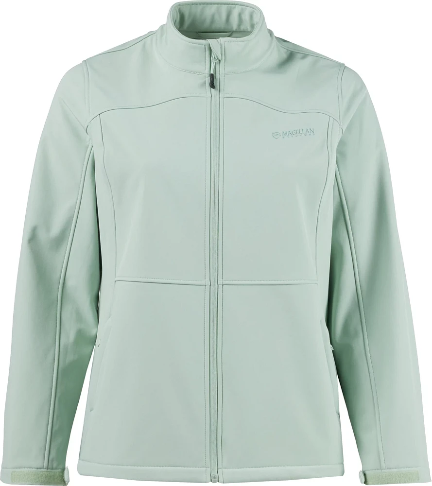 Magellan Outdoors Women's Hickory Canyon Softshell Plus Jacket