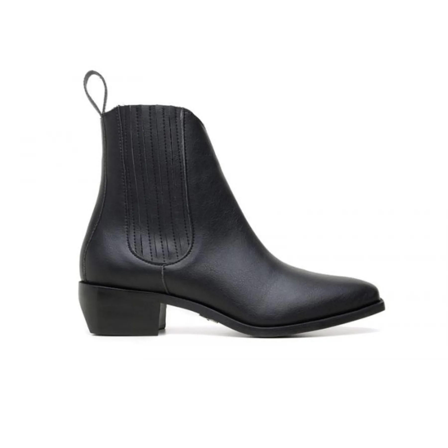 'Marcela’ Women's Vegan Chelsea Boot by Ahimsa - Black