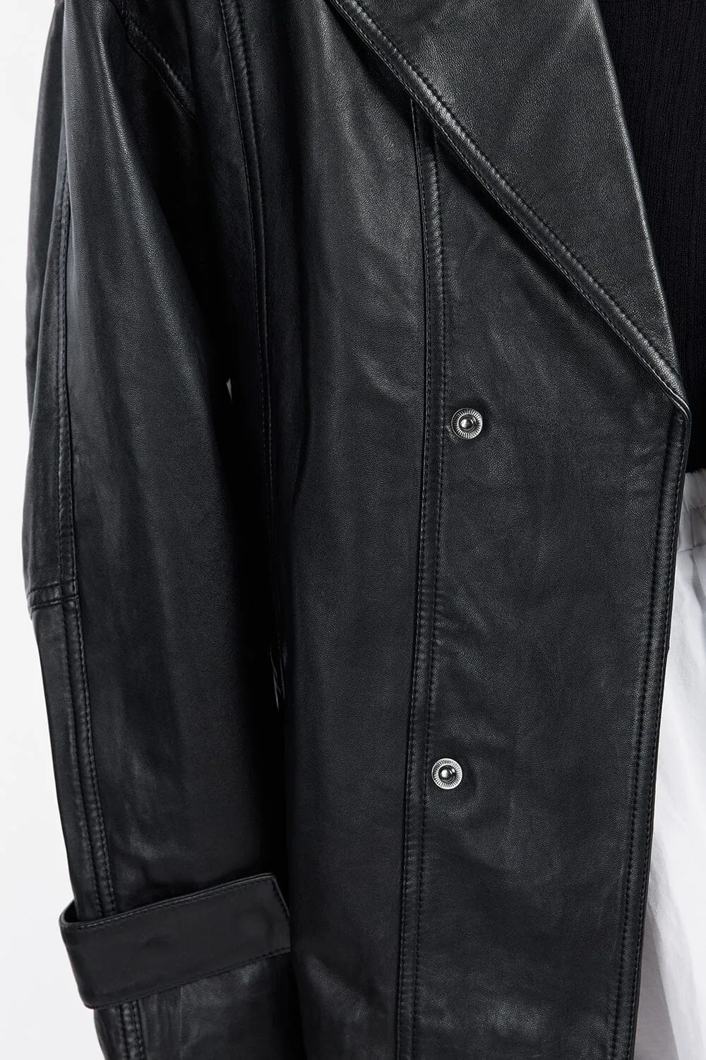 MARGOT BLACK LEATHER JACKET