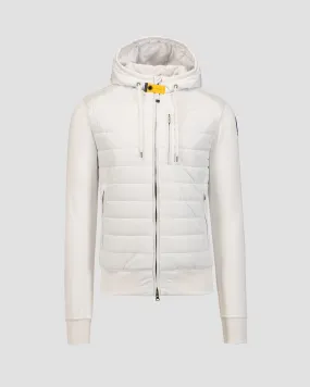 Men's white jacket Parajumpers Ivor 24smpmhyfp01-309