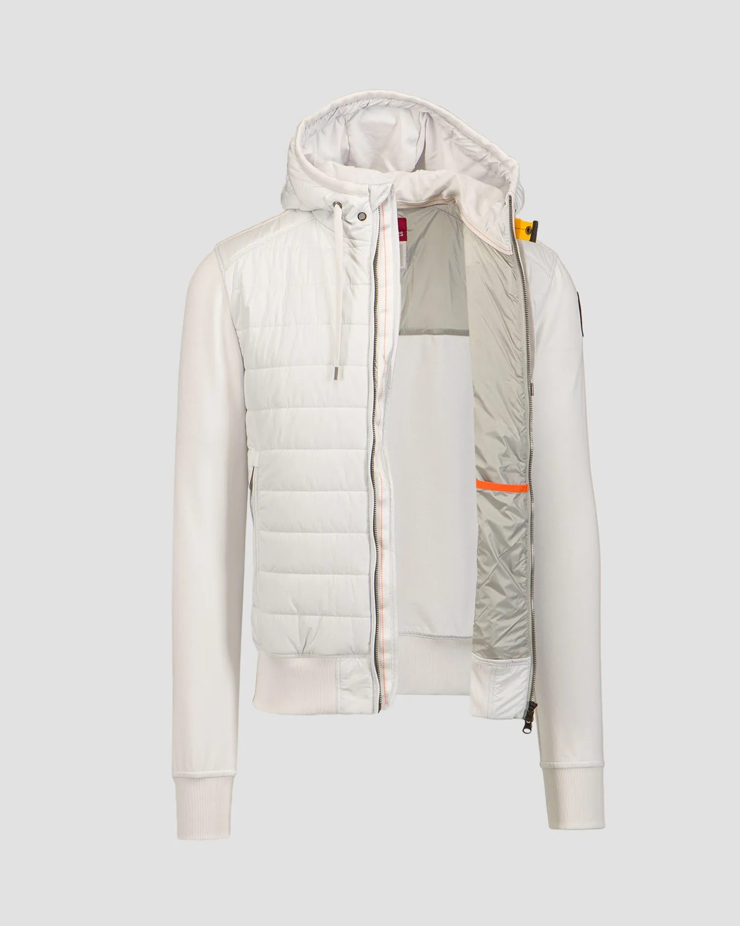 Men's white jacket Parajumpers Ivor 24smpmhyfp01-309