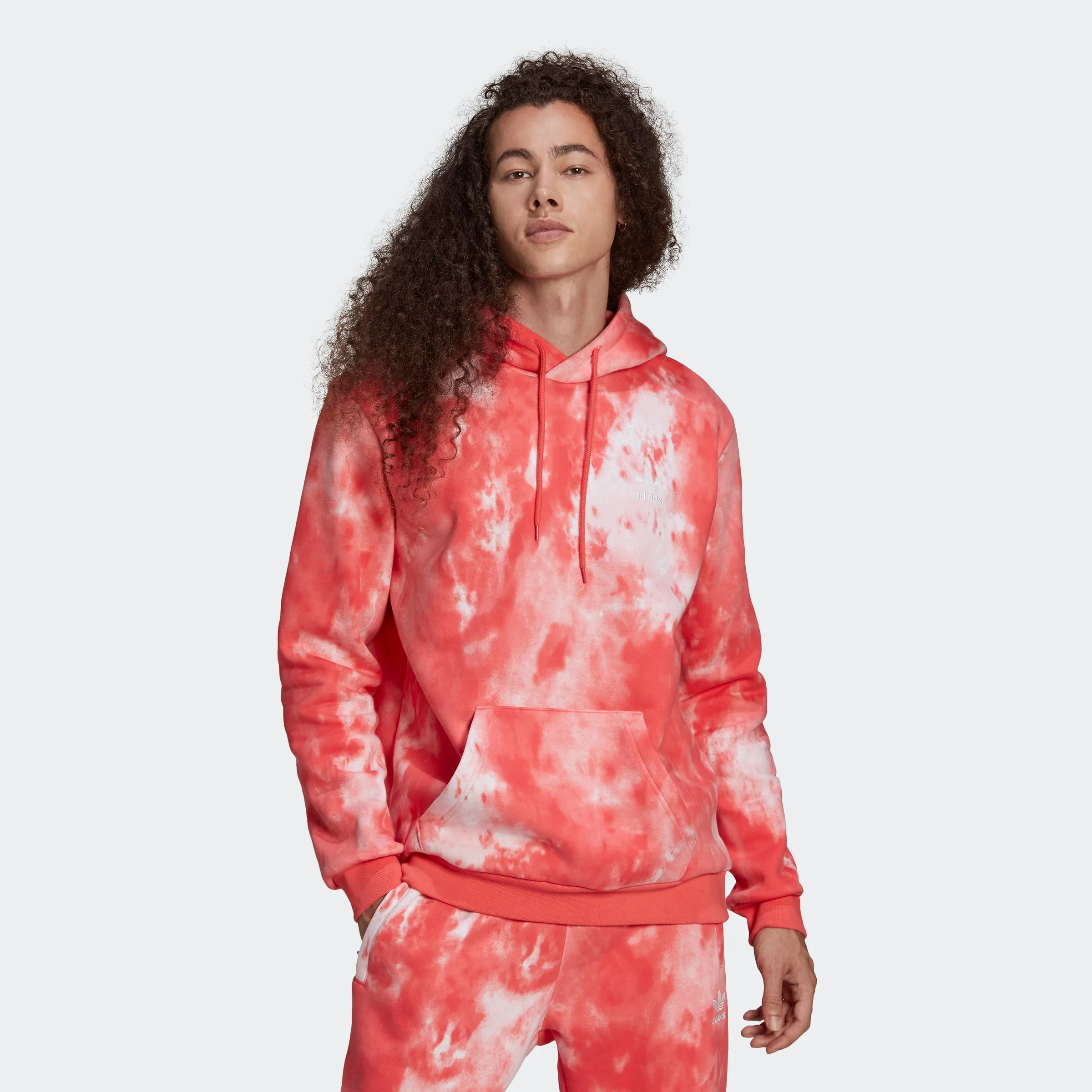 Men’s adidas Originals Adicolor Essentials Trefoil Hoodie Semi Turbo