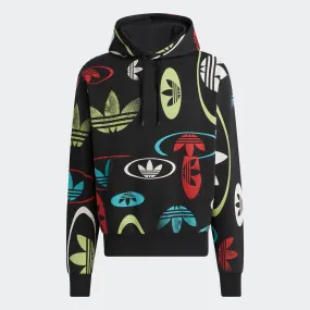 Men's adidas Originals Allover Print Logo Hoodie