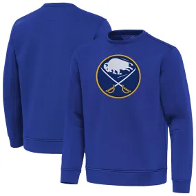 Men's Buffalo Sabres Antigua Royal Relevant Lightweight Pullover Sweatshirt