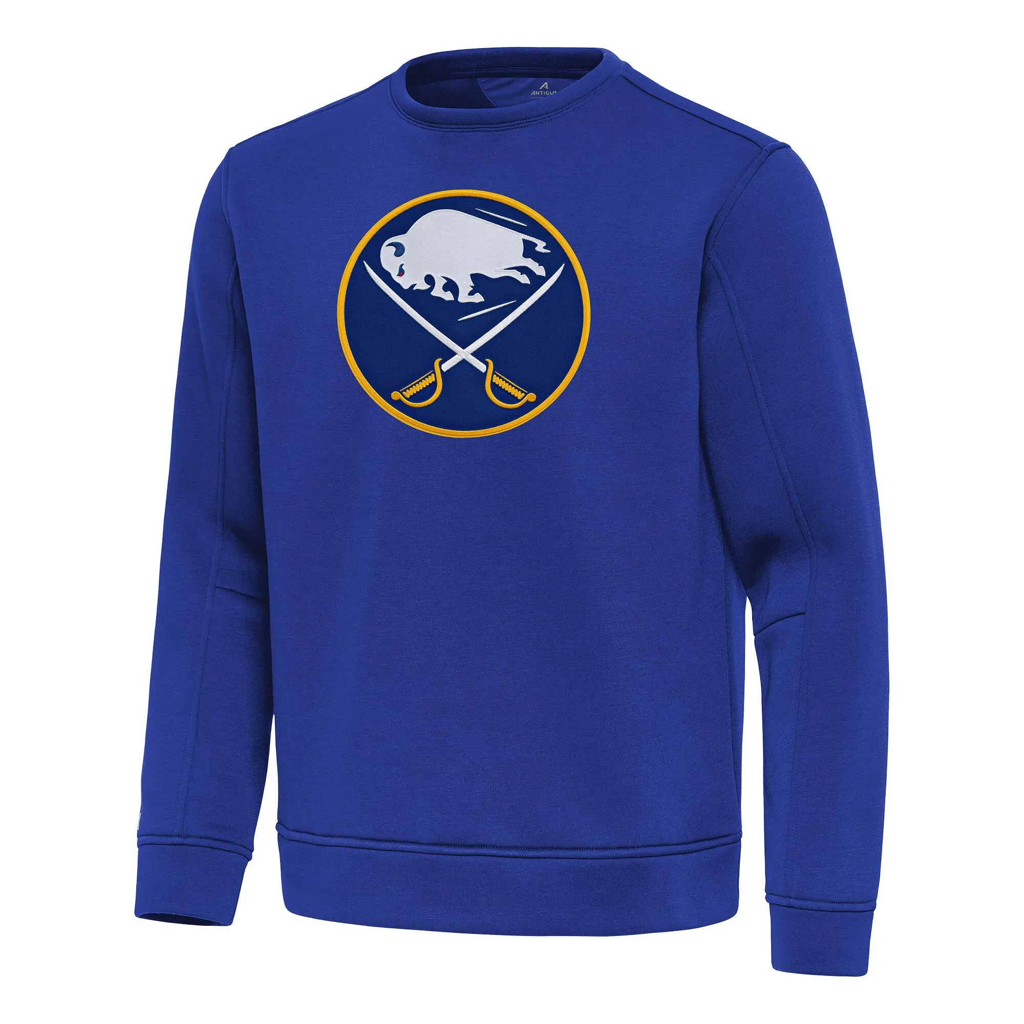 Men's Buffalo Sabres Antigua Royal Relevant Lightweight Pullover Sweatshirt