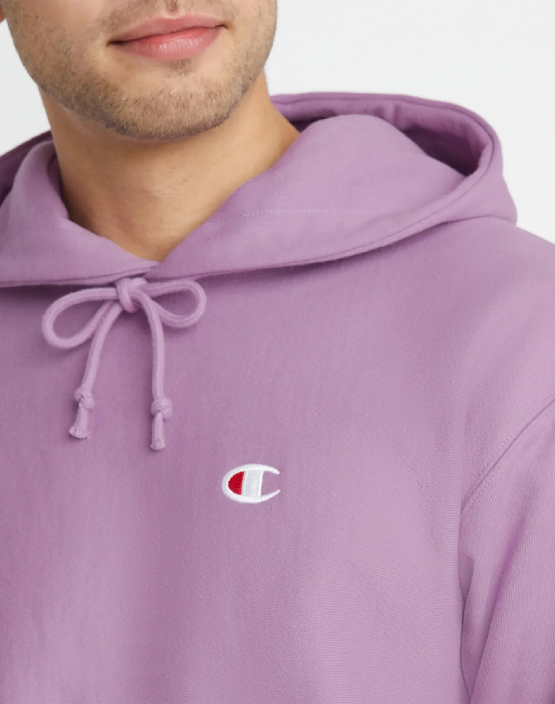 Men's Champion Life Reverse Weave Hoodie Lavender