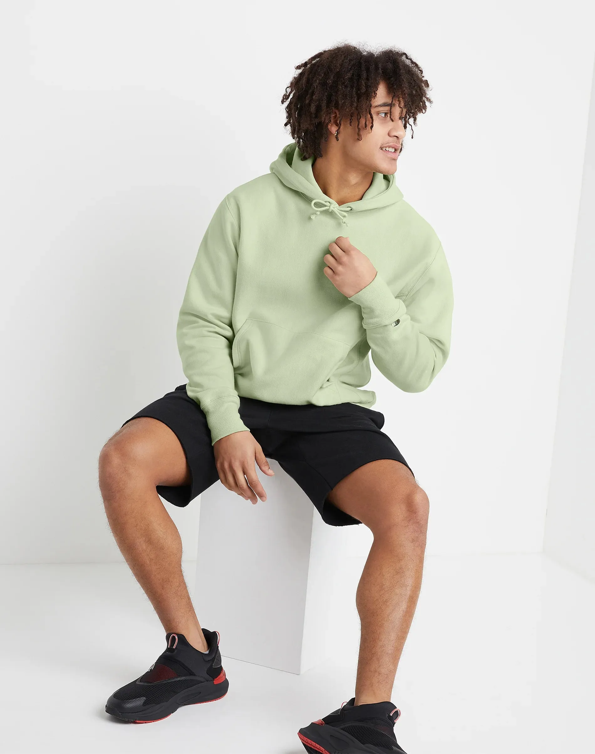 Men's Champion Life Reverse Weave Hoodie Mint